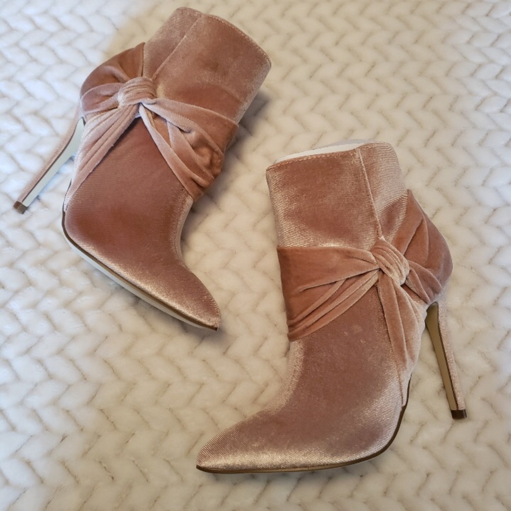 New Velvet Booties